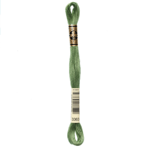 DMC Floss Medium Pine Green