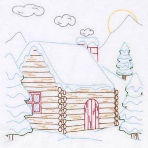 Jack Dempsey Cabin 18in Quilt Blocks