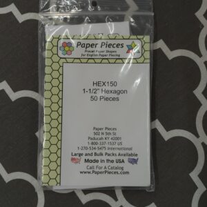 Paper Pieces 1-1/2" Hexagon