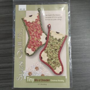Tiny Bits of Dresden Christmas Stocking by Suzn Quilts