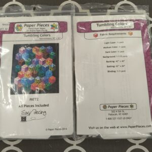 Tumbling Colors Precut Paper Pieces