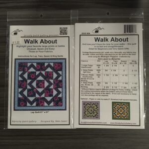 Walk About pattern