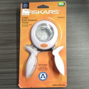 Fiskars Squeeze Punch Large Hexagon