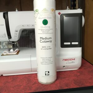 MSQ Medium Cutaway 2.5oz White 12"x10yds