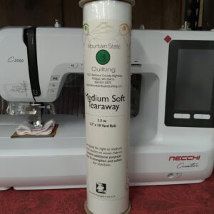 MSQ Medium Soft Tearaway 1.5oz White 12"x10yds