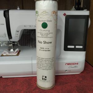 MSQ No Show 1.5oz White 12"x10yds