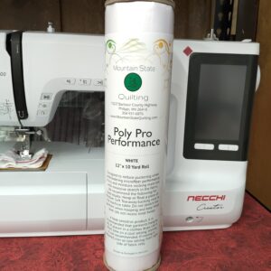 MSQ Poly Pro Proformance White 12"x10yds