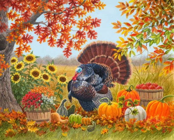 Fall Turkey panel