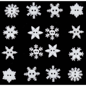 Sew thru snowflakes