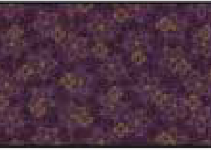Henry Glass Folk Art Flannel 2 Small Floral Purple