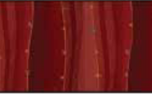 Henry Glass Folk Art Flannel 2 Wavy Strip Red F2182 88