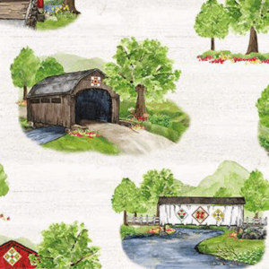 RBD Covered Bridges In Spring White