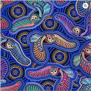 Oasis Sahul Land Owls Blue