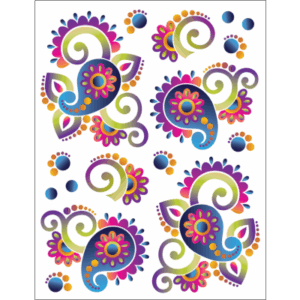 Urban Elementz Bollywood Tattoo/White