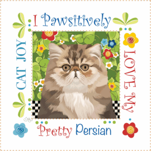 Jody's Fabric Art Panel 6" Pretty Persian