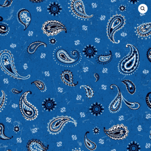 Oasis Round Up Bandana Blue