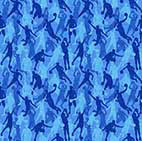 QT Fabrics Slam Dunk Blue