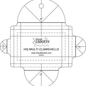 HQ Multi Clamshell Ruler