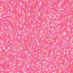 Robert Kaufman Unicorn Meadow Pink