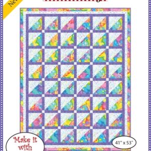 Fabric Cafe Triangles & Squares 3yd Pattern