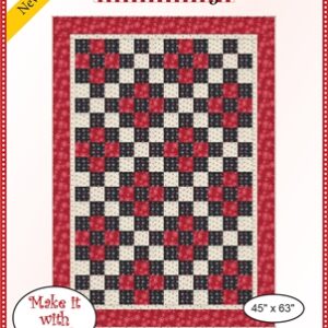 Fabric Cafe Nine Patch 3yd Pattern