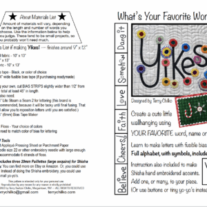 What's Your Favorite Word?! Pattern