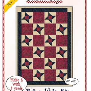 Fabric Cafe Friendship Star 3yd Pattern
