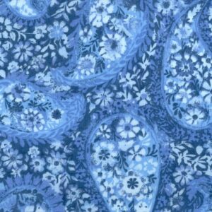 MSQ 108" Paisley - Blue