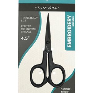 Moda Teflon Embroidery Scissor 4.5"