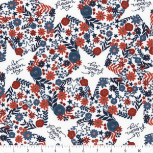 PB Textiles America The Beautiful White Let Freedom Ring