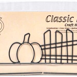 12" Pumkin & Fence Craft Holder