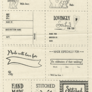 Quilt Labels Assorted