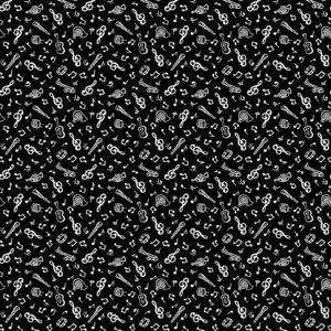 Freckle & Lollie Mini Music Black