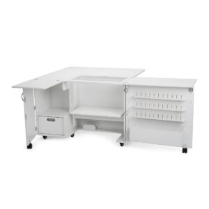 Kangaroo Wallaby Sewing Cabinet Ash White