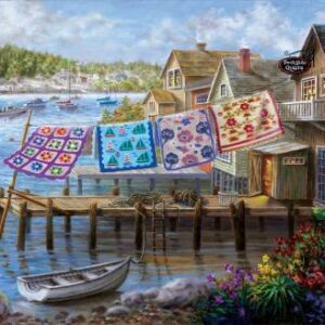 Dockside Quilts 500pc Puzzle with Large Pieces
