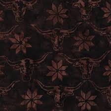 Island Batik Longhorn Star Brown