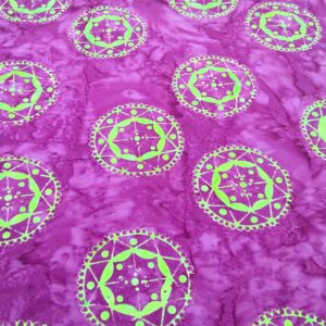 Island Batik Circles Grape