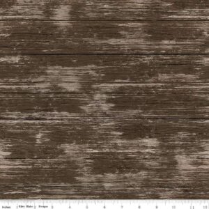 Riley Blake Spring Barn Quilts Barnwood Brown