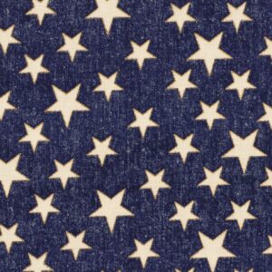 Stars w/Gold Glitter on Blue Texture