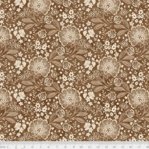 PB Textiles 108" Elizabeth - Large Floral Brown
