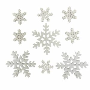 Buttons Galore Holiday Collection Blizzard Assorted Sizes