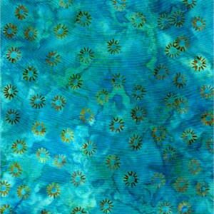 Batik Textiles Sun Daisy 4004