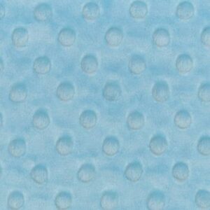 Shannon Fabrics Baby Blue Dimple Dot Cuddle Solid 60"