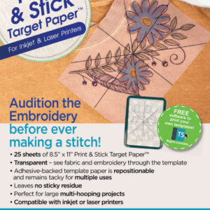 Dime Print & Stick Target Paper™