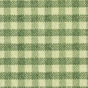 MSQ Gingham Taupe Green