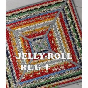 Jelly Roll Rug + Pattern