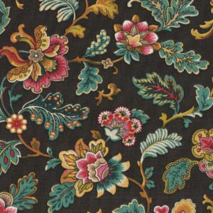 Fabric Traditions Juniper Vines on Green