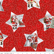 RBD Santa Stars Red