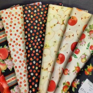 Timeless Treasures Orchard Valley Apples Various Prints