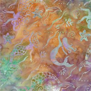 Batik Textiles Mermaid Party 5919